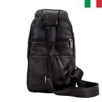 Мъжка чанта от естествена кожа тип “раница” - Image 3